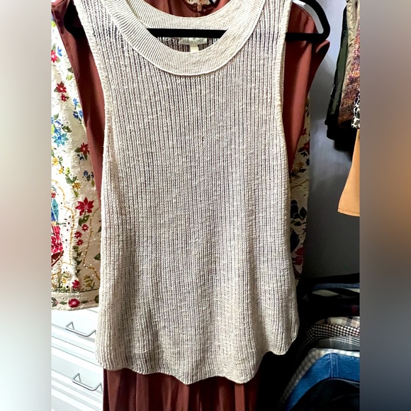 Eileen Fisher Tops - Eileen Fisher knit tank NWOT Sz Small